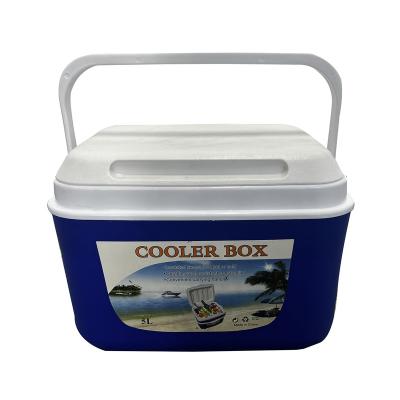 China Waterproof 5L Ice Box   for Fishing Camping Storage Container Insulation Cooler Box outdoor picnic Party hard cooler food drink cooler for sale