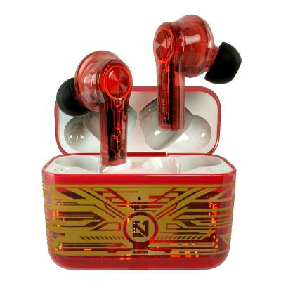 China Graffiti Paint TS200 Transparent Design Tws Earbuds Pop Up Window To Rename Air Pods Wireless BT Earphone And Earbuds for sale