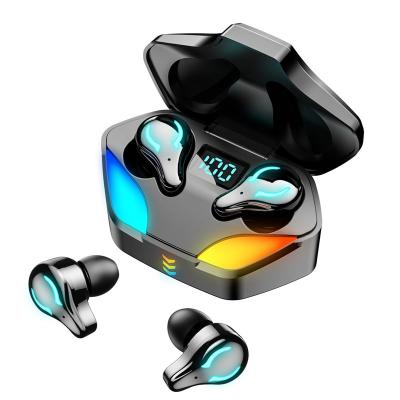 China New X1 Tws In-Ear BT Headphones 5.1 Colorful Breathing High Fidelity Gaming Wireless Headsets In-Ear Lightweight Dual Mode Bass Music Earbuds for sale