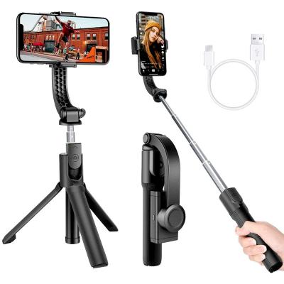 China H5 Portable Multifunctional Smart Mobile Phone Gimbal Stabilizer Shooting Smartphone Selfie Stick Tripod Anti-shake Visual Stabilizer for sale