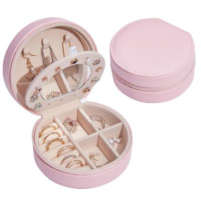 China Portable Display Storage Stylish Girl's Organizer Case for Rings Earrings Necklace for sale