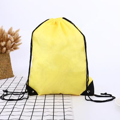 China Best Style Waterproof Drawstring Bag Gym Waterproof Backpack Sports Bag With Drawstring For Travel Fitness Beach Basketball Yoga for sale