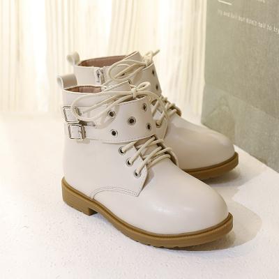 China Custom made chelsea girl kids boots baby ankle fur winter shoes massage ninos botas de nina wool boots for sale