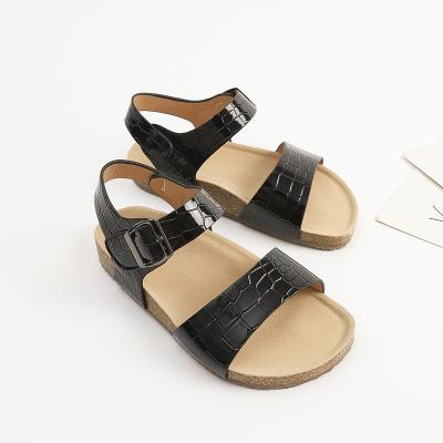 China flat sandalias Para ninas summer children beach new product discount kids rubber sandals for girls zu verkaufen