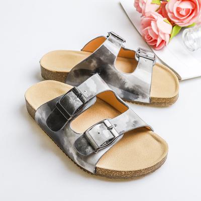 China Durable sandalias y zapatillas de bebe buckshot fashion summer beach shoes 3-7 years old freeze baby sandals and slippers Te koop