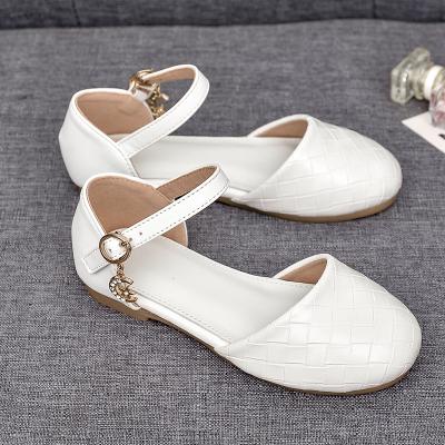 China Zapatos planos de princesa flat girls shape arch cheap pu school trends princess beige flat shoes pu insole Te koop