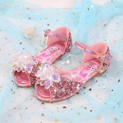 China Princess Girl Shoes Sequined Ninos sandalias diamond Anti-slippery mujeres de mujeres new flat kids shoes children sandals women Te koop