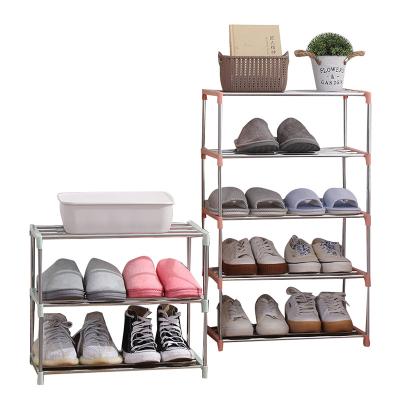 China Multi-Layer Single Convertible Shoe Cabinet Rack Storage Shoe Rack Organizer Manufacturer Wholesale for sale