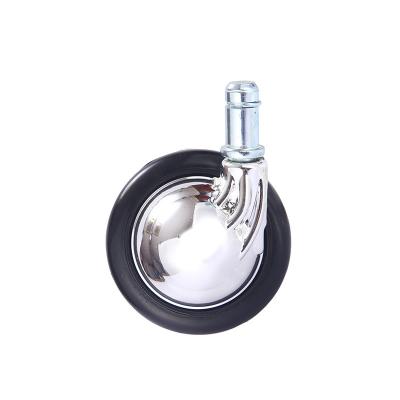 China Factory wholesale contemporary mute anti-compression insert universal caster for barber shop chair for sale