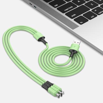 China Hot Selling Multi Function Nylon Braided Type-C Usb Data C Cable Quick Charge Fast Type C Cable for sale