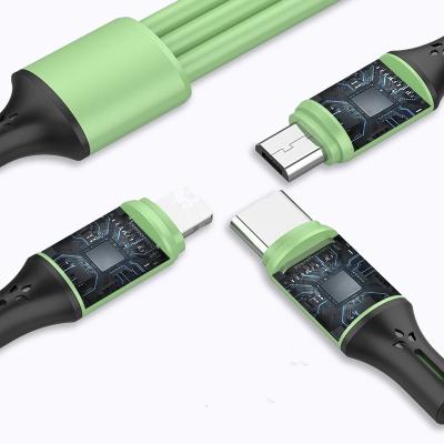 China Multi Function Data 1M Fast Charging USB 3.0 Band Type-C Cables Type C Android Mobile Phone Cable for sale