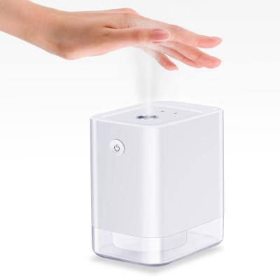 China OEM Disposable Standing Touchless Automatic Alcohol Spray Sensor Smart Liquid Soap Dispenser For Hotel Hospital for sale