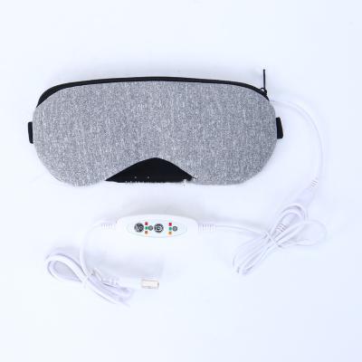 China Anti-wrinkle heated eye mask, USB hot steam compress for puffy eyes, hot therapeutic treatment for dry eye for sale