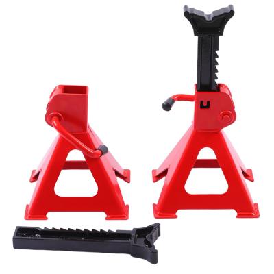 China Car Lifting ANSI/ASME Certified Stable Popularized 6 Ton Red Garage Car Support Repair Equipment Low Price Jack Stand for sale