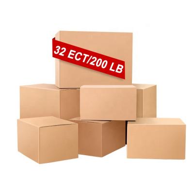 China Recycled Materials Wellpappe 32ECT Custom Packaging Cardboard Boxes Recycled Paperboard Packaging Christmas Corrugated Shipping Paper Box for sale