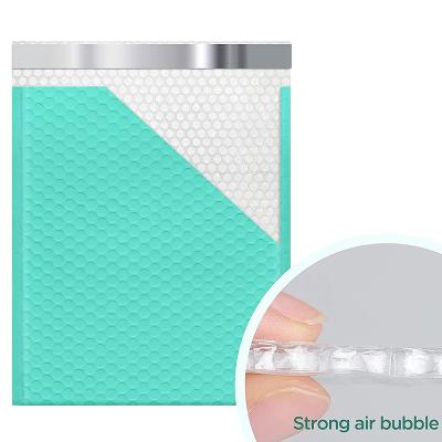 China Strong Adhesive Logo Envelopes Bubble Bag Shipping Custom Poly Packaging Bags Holographic Padded Envelopes Bubble Mailer for sale