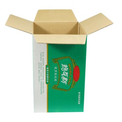 China Recycled Materials Plain Corrugated Packaging Box Custom Large Corrugated Mailing Mailer for sale