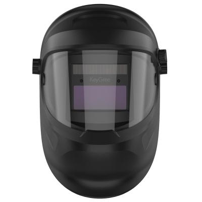 China KeyGree Helmet True Color Filter Solar Auto Darkening Welding Wide Shade Range 4/9-13 Engineered For MIG CAT ARC Welder Mask LYG-P500A for sale