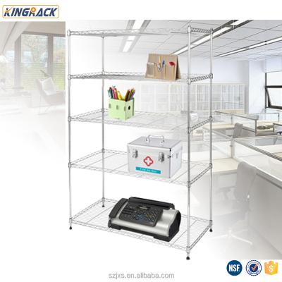 China Sustainable Chrome Wire Shelves For Company Office for sale