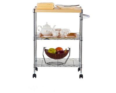 China Storage Trolley Cart Food Cart For Home And Hotel Use for sale