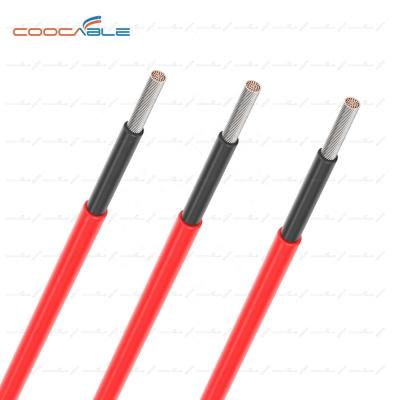 China Power Plant TUV Approved 1x4mm2 1x4mm2 Solar Cable Assemblies 12awg Solar Cables for sale