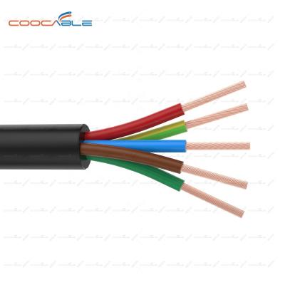 China Industrial / Construction / Pure Copper Electric Wire H05VV-F 4core 0.75mm Conductor Underground Cable Power Cable PVC Insulated for sale