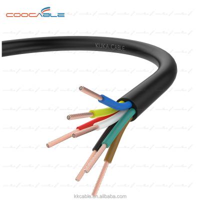 China COOCABLE High Strength Factory Customize 3/7 Cores 4mm2 Auto Trailer Cable For Truck for sale