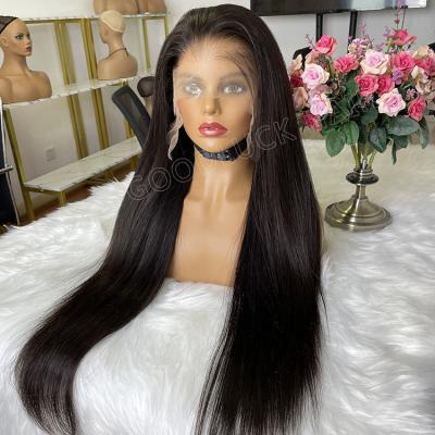 China Wholesale Other GL Body Wave Wigs For Women Natural Transparent Lace Front Human Hair Lace Wig Colored Swiss Raw Vietnamese Hair Wigs HD for sale