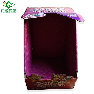 China Recycled Materials Wholesale Foldable Kids Toy Doll Package Custom Size Printed Cardboard Packaging Packaging Box With Logo for sale