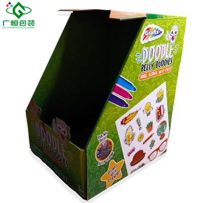 China Recycled Materials Creative Toy Boxes Colorful Size Customized Logo For Soft Plush Toy Packing Box for sale