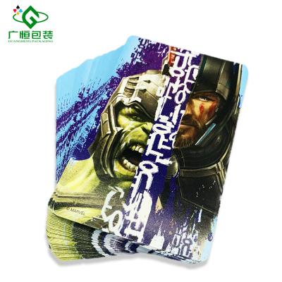 China Promotion Customized Playing Cards Amusement Card Game High Quality Custom Printing 3ds Multi Game Cards for sale