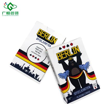 China Promotion Custom Designed Amazing High Quality Awesome Playing Cards Factory Wholesale Price Card Games Poker Cards for sale