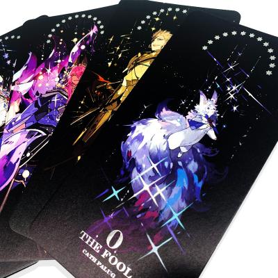 China Promotion Customized Panel Astrology Flash Cards Manufacturer Box Custom Playing Cards And Playing Cards for sale