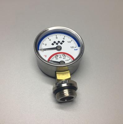 China Modern high-quality temperature measurement and pressure indicator for underfloor heating system for sale