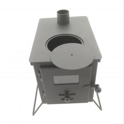 China Modern Cast Iron Stove Wood Burning Stove , Portable Wood Stove / Burner for sale