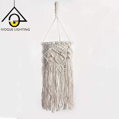 China Modern Nordic Style Rope Pendant Lights Luxury Rope Pendant Light Rope Pendant Lights For Living Room for sale