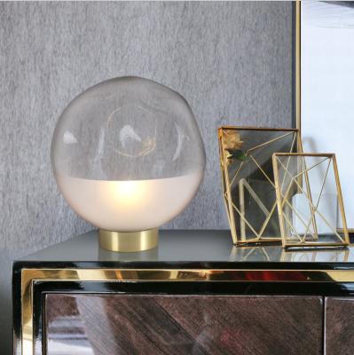 China Luxury Modern Decorative Led Metal Table Lamps Night Lights Metal Craft Table Lamp Industrial Table Lights for sale