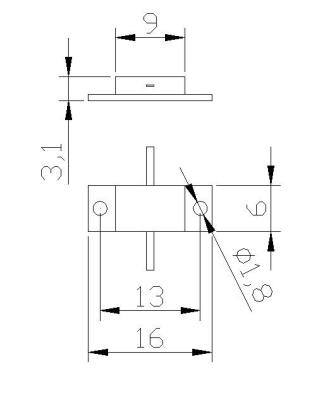 China 100W Attenuators 1dB, 2dB, 3dB, 5dB, 6dB, 10dB, 15dB, 20dB, 30dB S.RFAxxdB-100W (xx means attenuation flange mount value) for sale