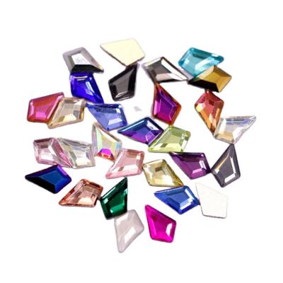 China Arrow factory direct sales decoration rhinestone flat back nail glass diamond good for sale