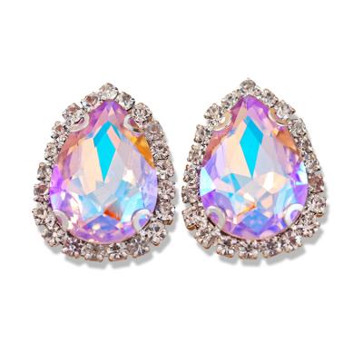 China Feature Shinning Shinning Shape Drop Decoration Crystal Bulk Patch Rhinestone Diy for sale