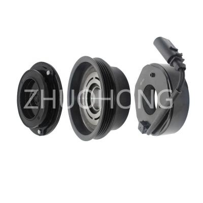 China Auto AC Compressor Pulley Clutch Kit 4PK 123MM 12V for VW SVW SANTANA 3000 2004-2007 1.8 for sale