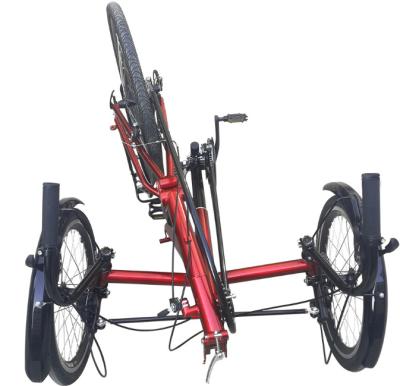 China Street CLASSIC FOLDING ELECTRIC PEDAL ASSISTED recumbent trike for sale