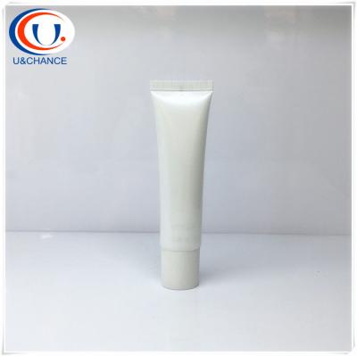 China Flexibe and soft PE pearl white tube for sale