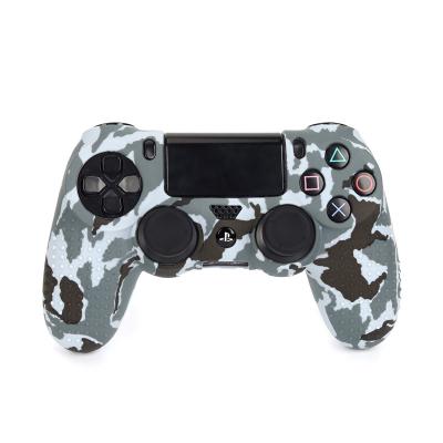 China Waterproof Silicone Water Transfer PS4 Silicone Cover Case Skin For PS4 Controller Case Anti-skid Protective Skin for sale