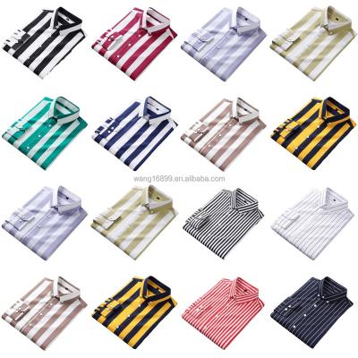 China Anti-wrinkle High quality 4 to elastic Polo shirt bamboo shirt new solid color business professional work clothes men's wear shirt 2023 for sale