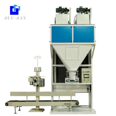 China 25kg Chemical Kraft Gravels Semi Automatic Soil Bag Packing Machine For for sale