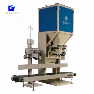 China Food Bag 10-50kg Vertical Quantitative Rice Bran Pet Food Pellet Bagging Machine for sale