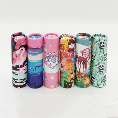 China Cosmetics New Style Empty Wholesale Paper Tube For Lipstick Tube 12.1 Tube Packaging Handmade Paper Box for sale