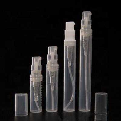 China 2ml 3ml 4ml 5ml Cosmetic Empty Transparent White Black Mini Lotion Plastic Bottle for sale