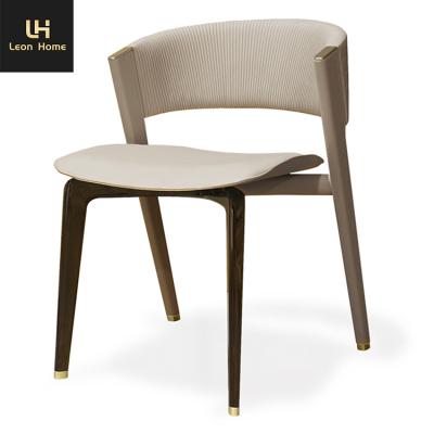 China Other Manufacturer Factory Supplying Modern Style Luxury Solid Wood Plywood Frame 4 Dining Chairs For Home for sale